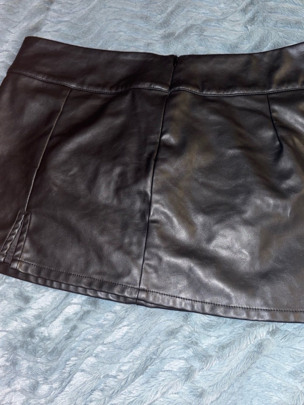 Target Black Faux Leather Mini Skirt